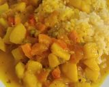 Foto del paso 4 de la receta Arroz con verduras al curry