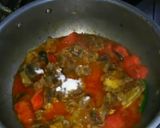 A picture of step 8 of Spicy Mutton.