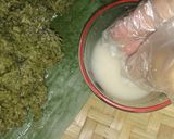 Foto langkah ke 7 dari resep Tapai Gambut (tapai ketan daun katuk bubuk).