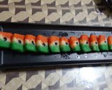 तिरंगी कोकोनट बर्फि (tiranga coconut barfi recipe in marathi) रेसिपी स्टेप 4 फोटो 