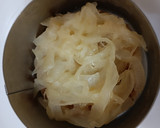 Foto del paso 7 de la receta: Milhojas de manzana ácida caramelizada con cebolla y panceta