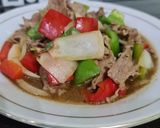 Foto langkah ke 2 dari resep Yakiniku beef blackpepper.