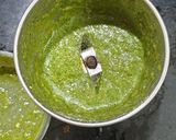 A picture of step 3 of Patra (Alu Vadi).