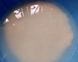 A picture of step 4 of Sinasir with spinach soup.