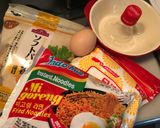 Foto langkah ke 1 dari resep Donat Indomie.