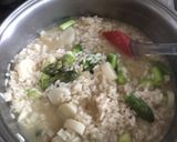 Foto do passo 6 de Risoto de palmito com aspargos