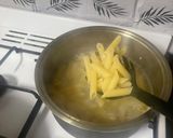 A picture of step 2 of Penne Chorizo Spanish Style.