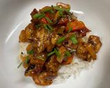 A picture of step 9 of Sweet & Sour Chicken.