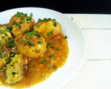 Foto del paso 12 de la receta: Albóndigas de merluza y gambas