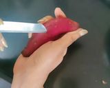 A picture of step 1 of Roasted Shakarkandi (Sweet Potato) Chat.