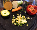 Foto del paso 1 de la receta: Arroz de coliflor con verduras