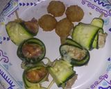 Foto del paso 6 de la receta: Rollitos de zucchini con atún