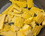 A picture of step 2 of Brighten-up-your-day Mexican corn + tomato salad.