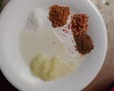 A picture of step 3 of Chicken Burger.
