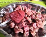 Une image de l'étape 1 de Brochette de filet mignon de porc, marinade provençale.