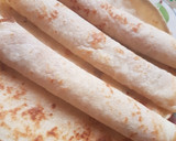 Foto del paso 3 de la receta: Panqueques con dulce de leche 💖