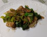 A picture of step 7 of Stir Fried Chicken with Purple Sprouting Broccoli.