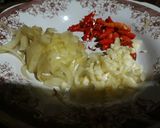 Foto langkah ke 3 dari resep Tumis daun pepaya udang.