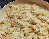 Foto langkah ke 3 dari resep Gyeran Bokkeumbap (Nasi Goreng Telur Korea).