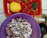 Foto langkah ke 1 dari resep Easy Sour and Spicy Baby Squid 🦑.