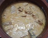 A picture of step 4 of Hyderabadi Aloo Gosht Mahi Khaliya.