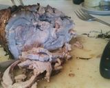 A picture of step 14 of Roast lamb with special gravy.