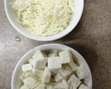 A picture of step 1 of Veg Cheese Quesadilla.
