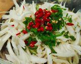 Foto langkah ke 3 dari resep Pepes Tahu Jamur.