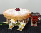عکس مرحله 8 از دستور پای کیک گیلاس