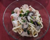 รูปขั้นตอนการทำที่ 6 ของ บะหมี่แห้งกุ้งสด (ง่ายๆ)