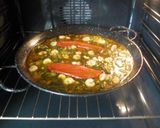 Foto del paso 19 de la receta Paella al HORNO de espinacas y gamba pelada