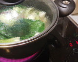 Foto del paso 7 de la receta: Ramen con caldo de pollo, fideos de arroz y pak choi