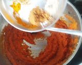 A picture of step 4 of Chana Masala.