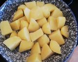 Lazacpisztráng spenótos pestoval, kakukkfüves burgonyával recept fázis 1 fotója