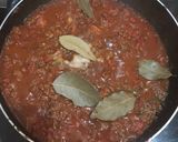 A picture of step 9 of Homemade spaghetti bolognese.