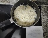 Foto del paso 3 de la receta: Arroz almendrado con anillos de calamar rebozados