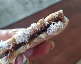 Foto del paso 4 de la receta: Alfajorcitos integrales de Dulce de leche y Membrillo 🌈🌺