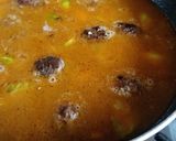பீஃப் மீட் பால் சூப்(புரதம்) (Beef meat ball soup Recipe in Tamil) ரெசிபி ஸ்டேப் 3 புகைப்படம்