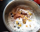 A picture of step 1 of Hot Cross Buns.