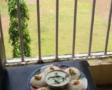 A picture of step 4 of Idli coconut chutney.