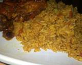 Jollof rice with peppered chicken recipe step 12 photo