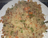 Foto del paso 2 de la receta: Quinoa con verduras y champiñón