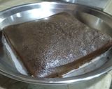 A picture of step 12 of Black forest chocolate sponge cake.