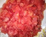 A picture of step 2 of Watermelon Roohafza.