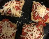 Foto del paso 4 de la receta: Creppe sin tacc de ricotta, achicoria y salsa pomodoro.