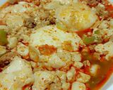 Hình bước làm 5 của món Đậu Hũ Non Rim 순두부조림