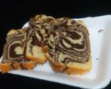 A picture of step 8 of Marble cake #baking contest.