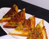 A picture of step 3 of Vegetables Stuff Bread Sandwich.