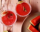 A picture of step 3 of Watermelon juice.