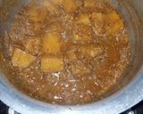 A picture of step 12 of Green Potato Biryani.